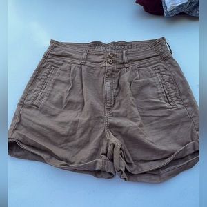 American eagle shorts, tan color, size 10